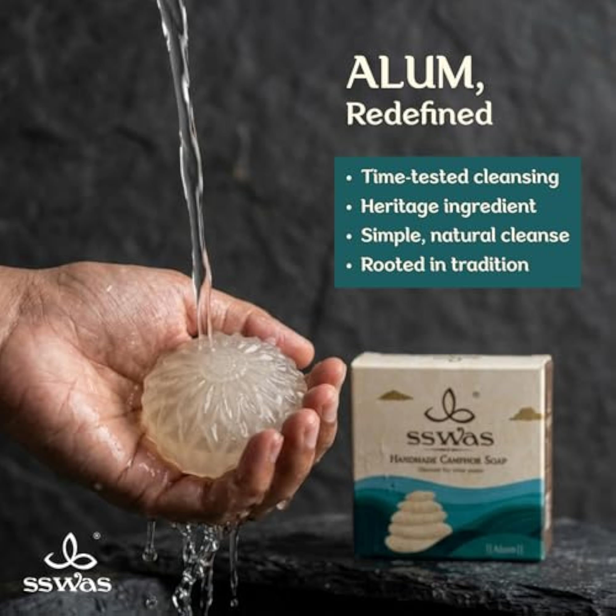 Alum & Camphor Handmade Soap Pack of 7